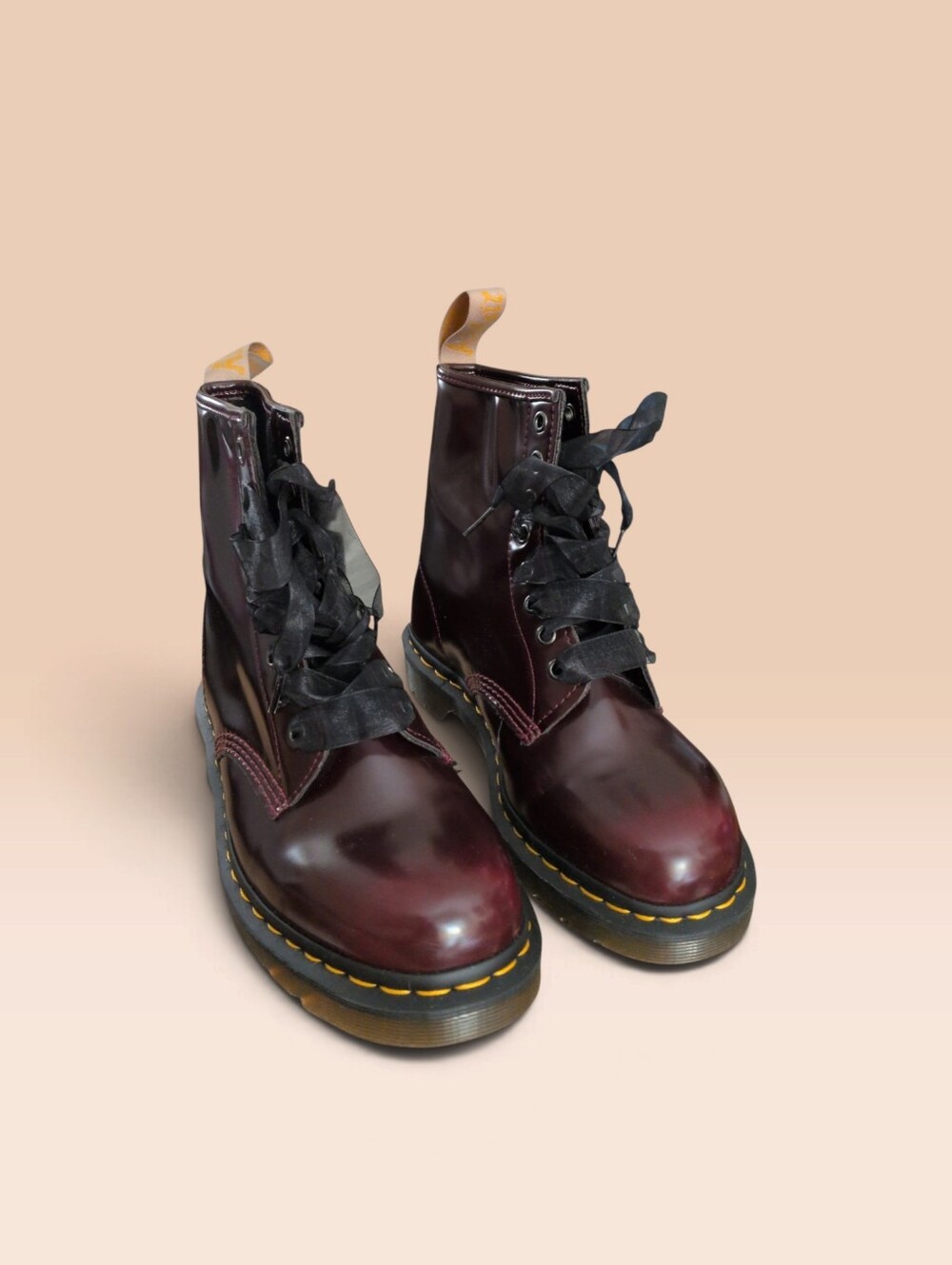 Vegan 1460 Cherry Red Dr Martens Size 9US L 8M
